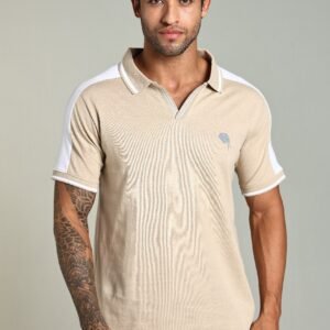 PR43 ||Beige|| 100% Cotton T-Shirt