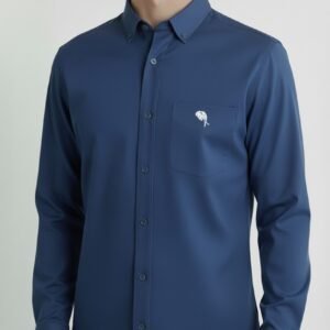 LS 003||AIRFORCE BLUE||Full Sleeve Shirt