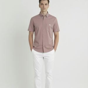 LS 003||DUSTY PINK||Half Sleeve Shirt