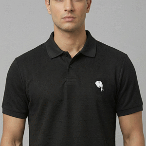 PR45 ||Black|| 100% Cotton T-Shirt