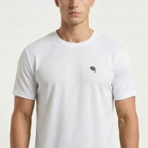 RHSO2A ||WHITE|| Round Neck Half Sleeve