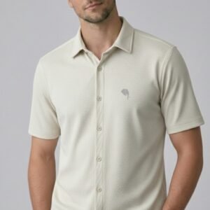 TS 001||WHITE||Half Sleeve Shirt