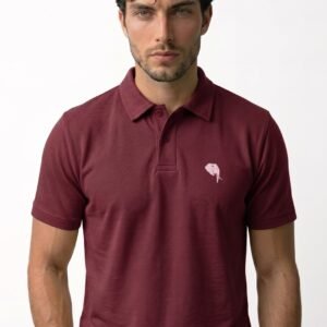 PR3 SS 008-C|| MAROON||100% Cotton Polo T-Shirt